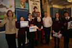 Runners-Up Litcham School with their certificates