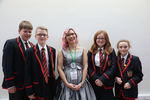 Enniskillen Royal Grammar School with author Kathryn Evans