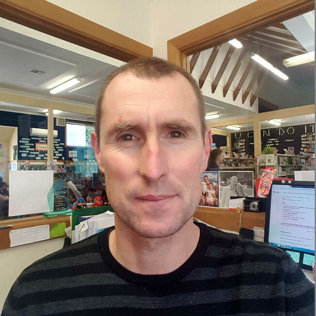 Alan Dingley, New Zealand Reading Ambassador