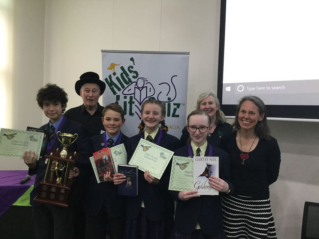 Blue Mountains Grammar, winners of the KLQ Australia National Final 2019
