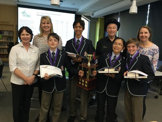 Canberra Grammar School, winners of the 2018 Australia National Final