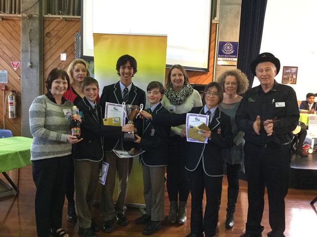 Canberra Grammar, winners of the 2018 KLQ World Final